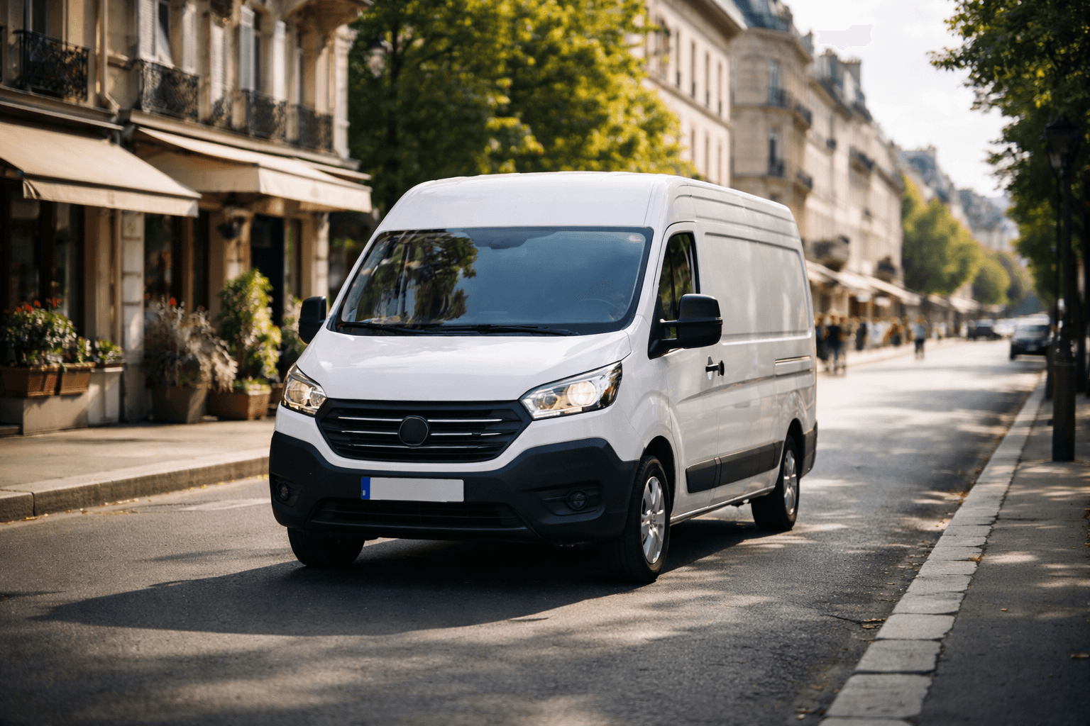 Véhicule de livraison en France